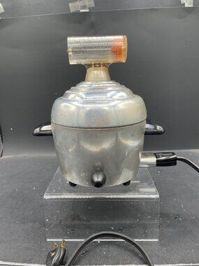 Sunbeam Egg Cooker Model E1 Vintage Kitchen Gadgets Steamed Eggs Tested READ